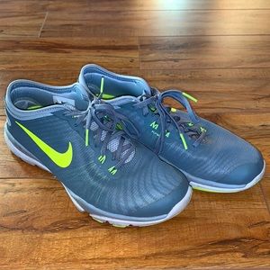 Gray Nike Tennis Shoes